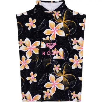 Roxy Stay Magical Printed Poncho Noir