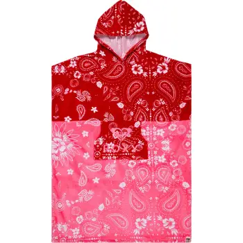 Roxy Stay Magical Printed Poncho Rose