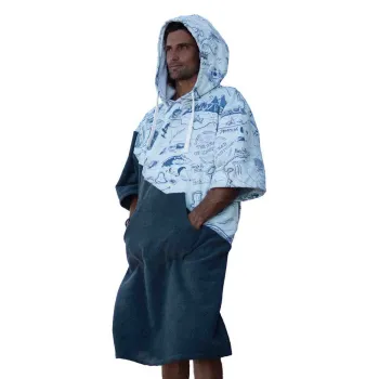 Vivida Premium Poncho Bleu S-M