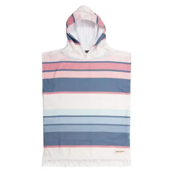 Ocean & Earth Sunkissed Hooded Woman Poncho Multicolore