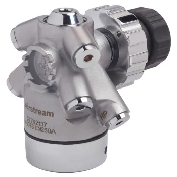 Oms Airstream Nitrox M26/2 Pvd 1st Stage Regulator Argenté