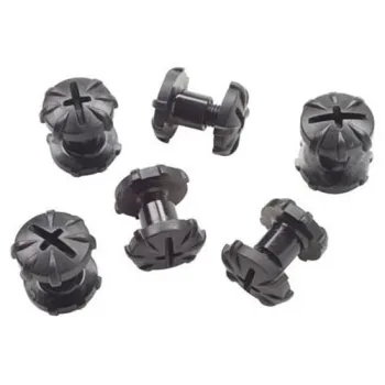 Oms Iq Lite Screw Nylon 6 Units Noir