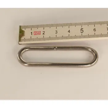 Oms Square Ring Argenté