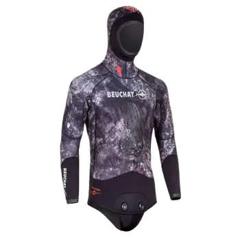 Beuchat Trigoblack 5 Mm Spearfishing Jacket Refurbished Noir,Gris XL Homme