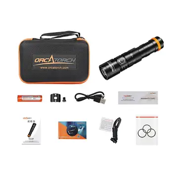 Orcatorch Orcadc710 Torch Refurbished  3000 Lumens