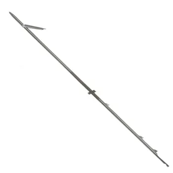Pathos Tahitian Ow Single Barb Large Spearshaft 7.0 Mm Argenté 150 cm