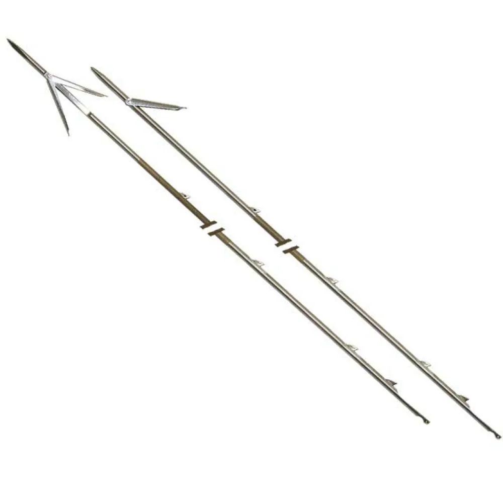 Pathos Roller Ow Medium Single Barb 7 Mm Spearshaft Argenté 165 cm