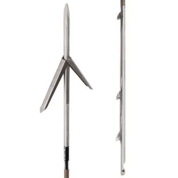 Pathos Squalo Tw Medium Double Barb 7.5 Mm Argenté 125 cm