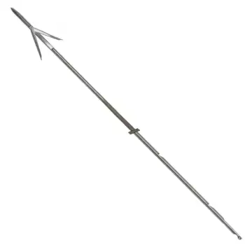 Pathos Tahitian Tw Double Barb Spearshaft 6.75 Mm Argenté 160 cm