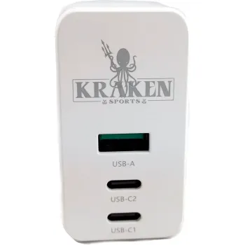 Kraken 90w Gan Usb C Charger Clair