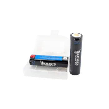 Kraken High Demand 21700 Lithium Battery 4000 Mah 2 Units Clair