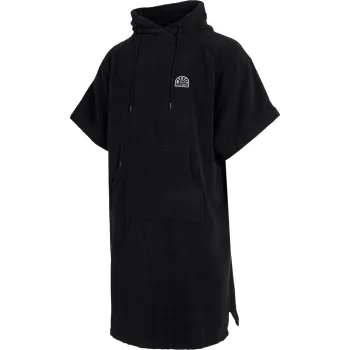 Mystic Velour Poncho Noir
