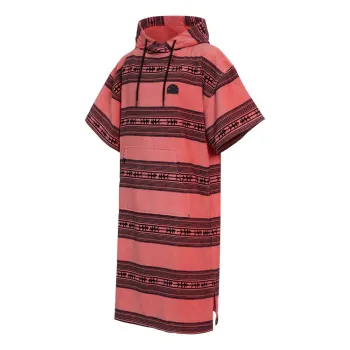 Mystic Velour Poncho Rouge