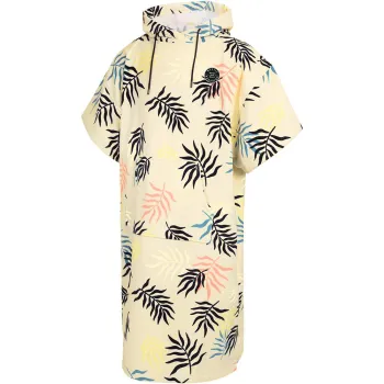 Mystic Velours Aop Poncho Jaune