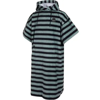 Mystic Velours Aop Poncho Vert