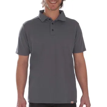 Iq-uv Uv Pro Short Sleeve Polo Gris S