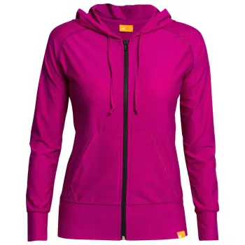 Iq-uv Uv 300 Full Zip Sweatshirt Rose L Homme