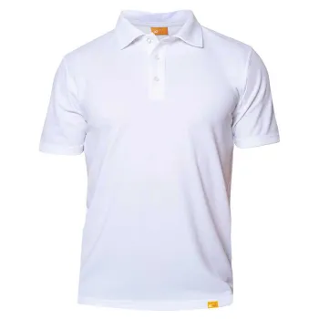 Iq-uv Uv 50+ Short Sleeve Polo Shirt Blanc M