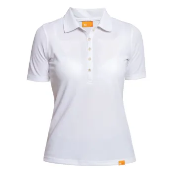 Iq-uv Uv 50+ Short Sleeve Polo Shirt Blanc XL