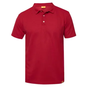 Iq-uv Uv 50+ Short Sleeve Polo Shirt Rouge L