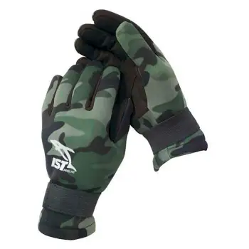 Ist Dolphin Tech Camo 2 Mm Gloves Vert M Homme