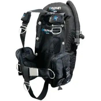 Ist Dolphin Tech Jt 30 With Ss Back And Basic Harness Bcd Jacket Refurbished Noir
