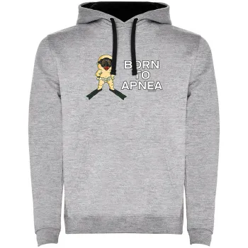 Kruskis Born To Apnea Two-colour Hoodie  2XL Homme