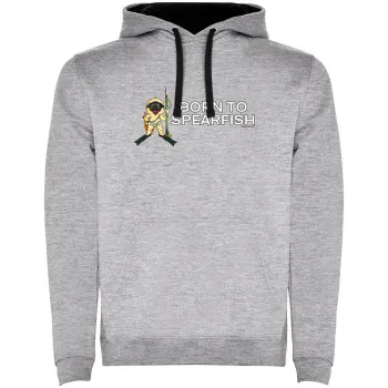 Kruskis Born To Spearfish Two-colour Hoodie  2XL Homme