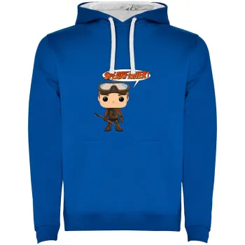 Kruskis Chibi Spearfisher Two-colour Hoodie  2XL Homme