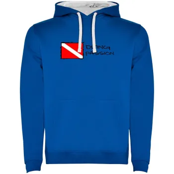 Kruskis Diving Passion Two-colour Hoodie  M Homme