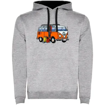 Kruskis Hippie Van Dive Two-colour Hoodie  2XL Homme