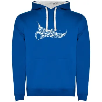Kruskis Manta Two-colour Hoodie  S Homme