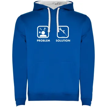 Kruskis Problem Solution Spearfishing Two-colour Hoodie  M Homme