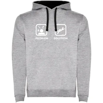 Kruskis Problem Solution Two-colour Hoodie  2XL Homme