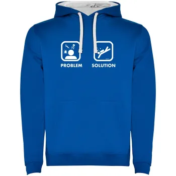 Kruskis Problem Solution Two-colour Hoodie  XL Homme