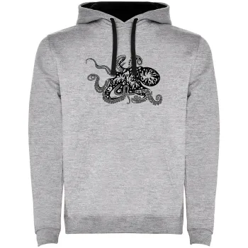 Kruskis Psychedelic Octopus Two-colour Hoodie  2XL Homme