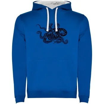 Kruskis Psychedelic Octopus Two-colour Hoodie  3XL Homme