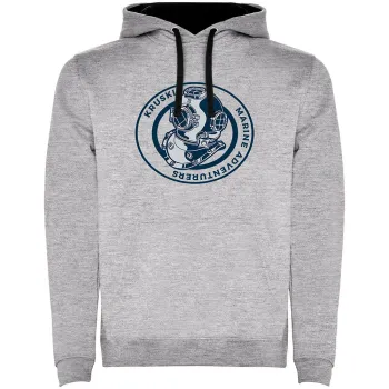 Kruskis Scuba Two-colour Hoodie Gris L Homme