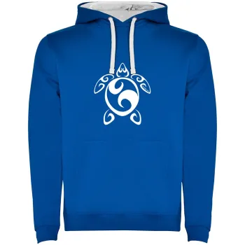 Kruskis Sea Turtle Tribal Two-colour Hoodie  3XL Homme