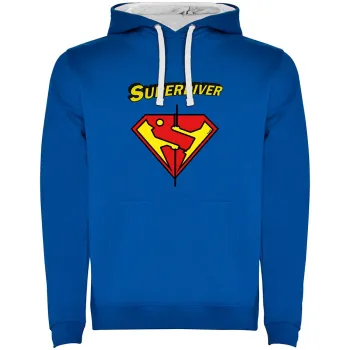 Kruskis Super Diver Two-colour Hoodie  XL Homme