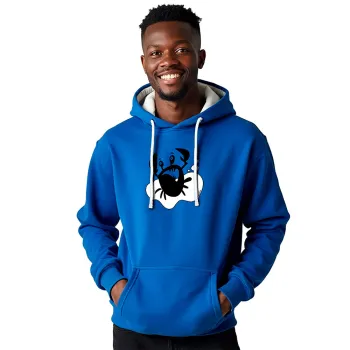 Kruskis Crab Hoodie Gris 2XL Homme,Femme