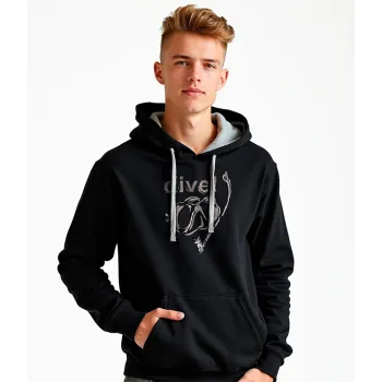 Kruskis Dive! Hoodie Bleu M Homme,Femme