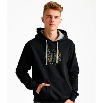 Kruskis Mad Octopus Hoodie Noir L Homme,Femme