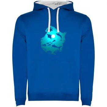 Kruskis Underwater Dream Two-colour Hoodie  M Homme