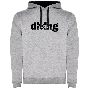 Kruskis Word Diving Two-colour Hoodie  2XL Homme