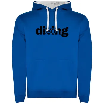 Kruskis Word Diving Two-colour Hoodie  XL Homme