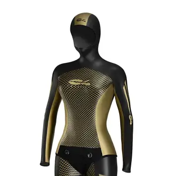 C4 Freediving Aurea 5 Mm Woman Freediving Jacket Refurbished Noir 5 Femme