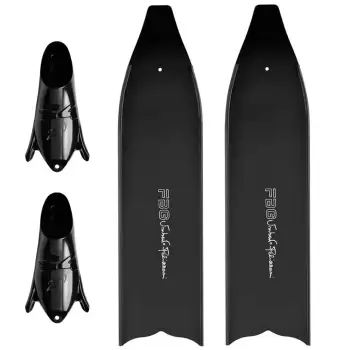 C4 Freediving Fbg 30 Umberto Pelizzari Not Assembled Freediving Fins Refurbished Noir EU 40-41