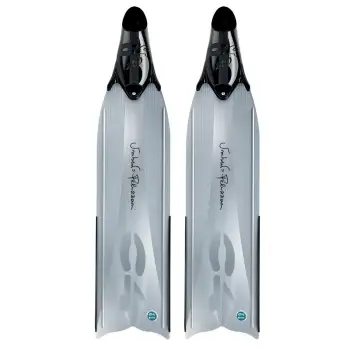 C4 Freediving Umberto Pelizzari Sideral Soft Freediving Fins Refurbished Gris EU 36-37