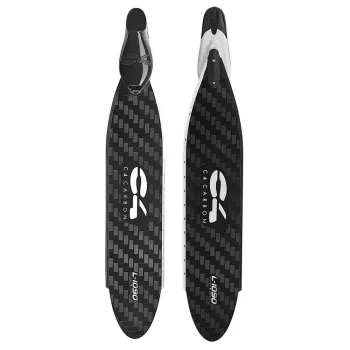 C4 Freediving 0bc4l1090a25s L-1090 Freediving 25 Single Fin Blade Noir